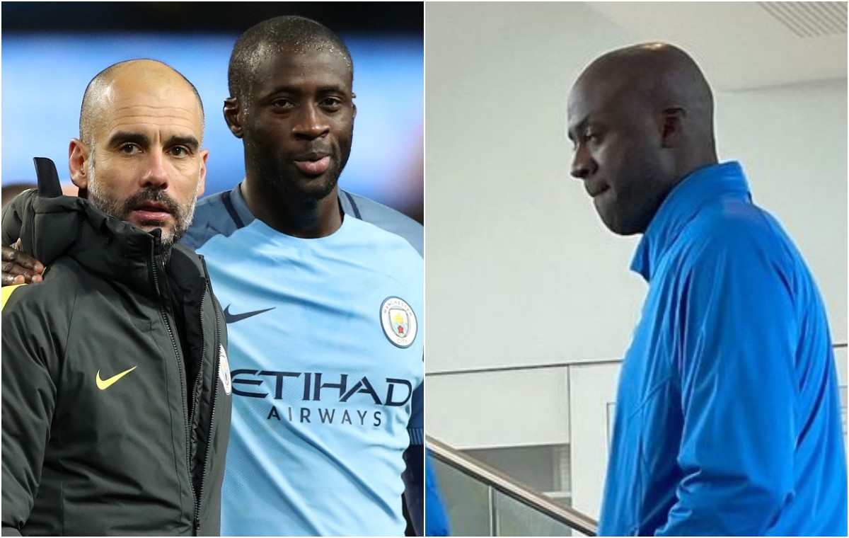 guardiola toure tottenham