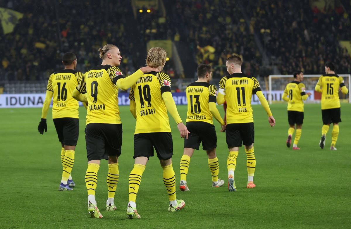 haaland dortmund brandt reus