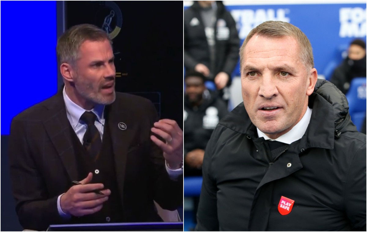 jamie carragher brendan rodgers