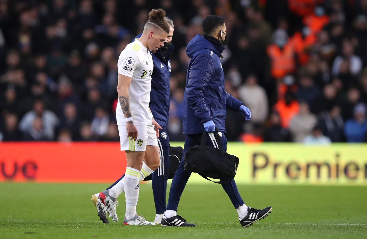leeds brentford phillips injury