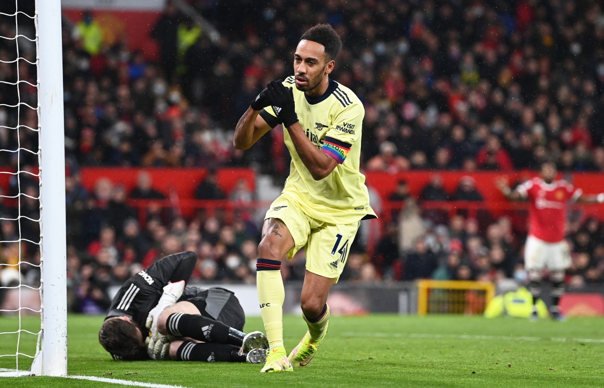 man u arsenal 3-2 aubameyang