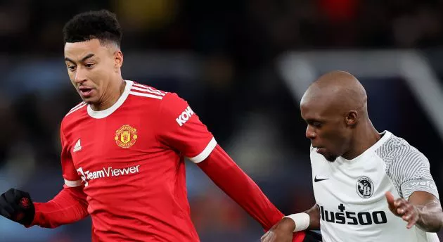 Jesse Lingard of Manchester United