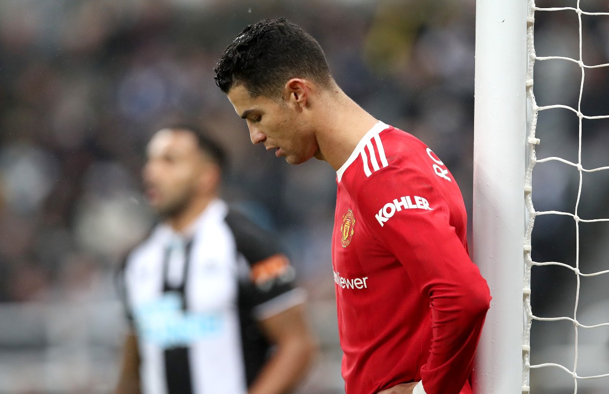 newcastle 1-1 man united ronaldo