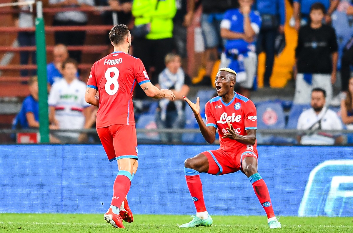 sampdoria napoli fabian ruiz