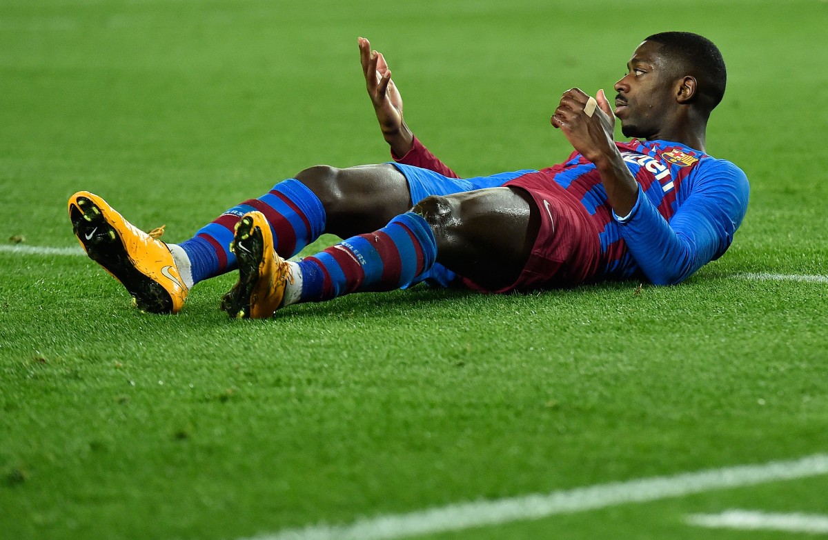 Barcelona's Ousmane Dembele