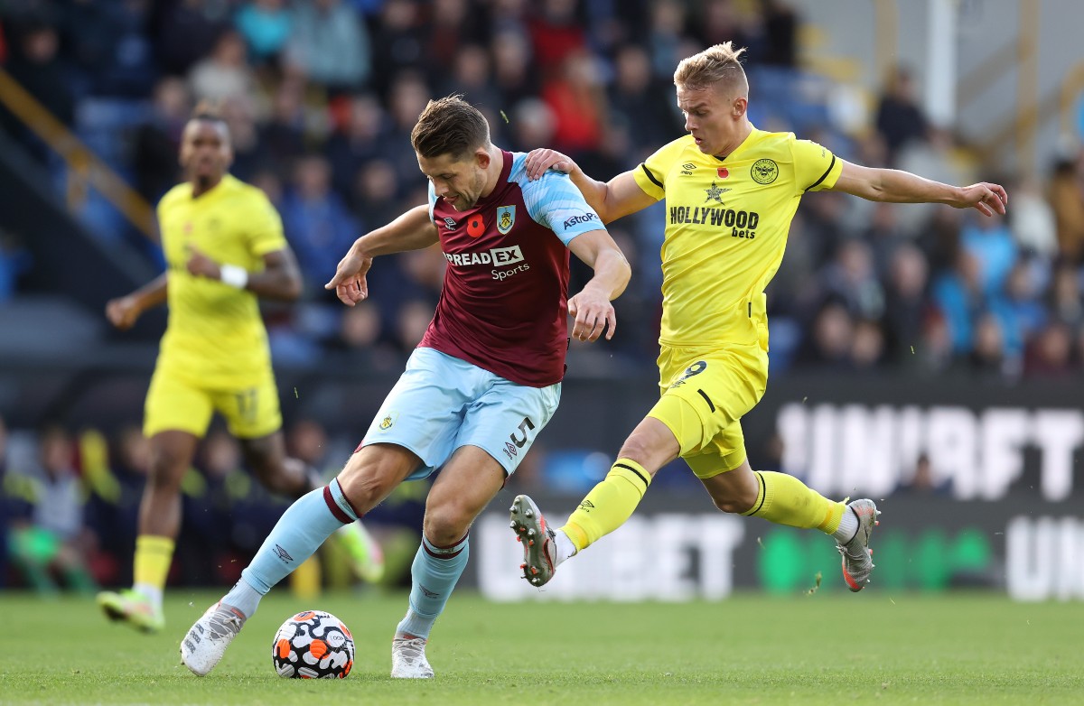 Burnley James Tarkowski Brentford