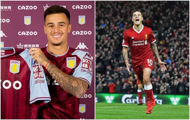 Coutinho Aston Villa Liverpool