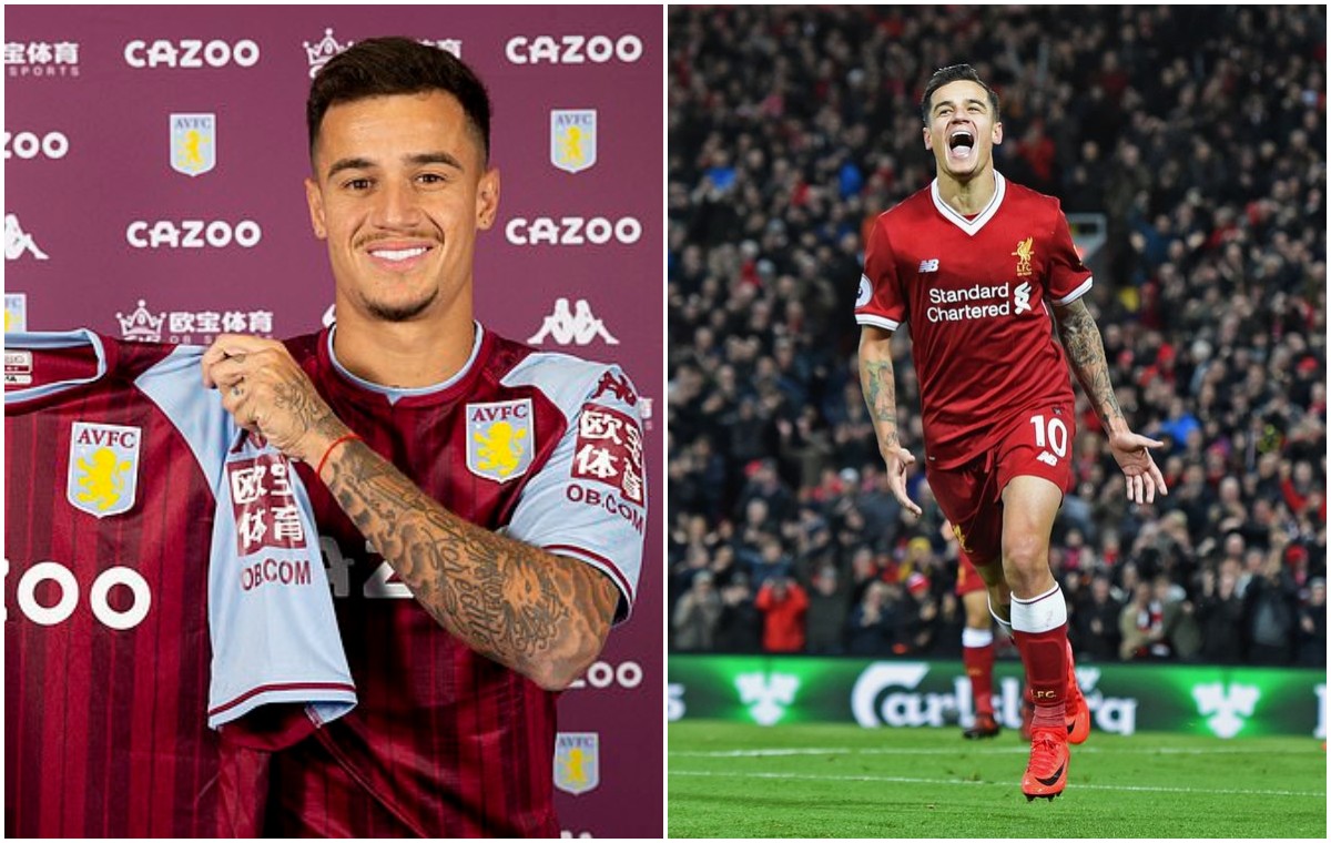 Coutinho Aston Villa Liverpool