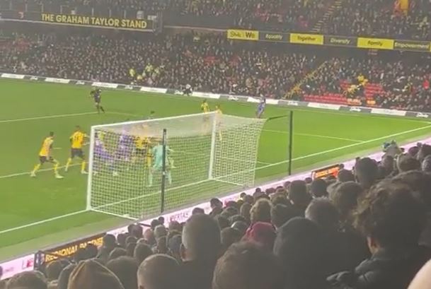 Davinson Sanchez scores at Watford