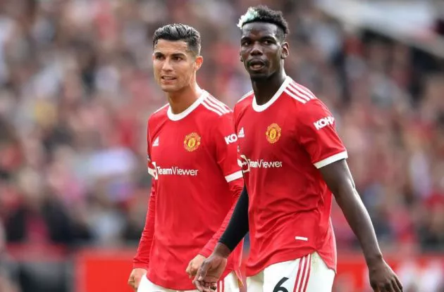 Man Utd Ronaldo and Pogba