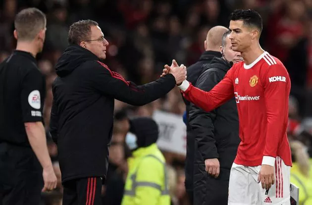 Man United Rangnick Ronaldo