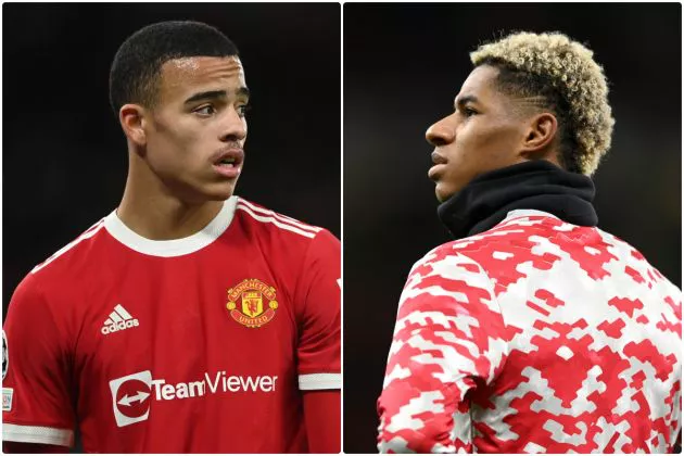 Marcus Rashford and Mason Greenwood