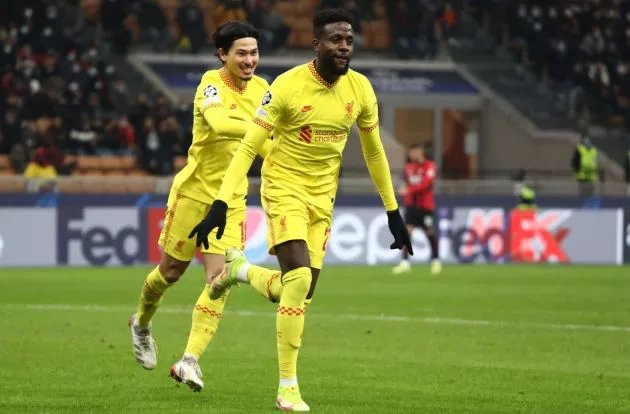 Minamino Origi Liverpool medical