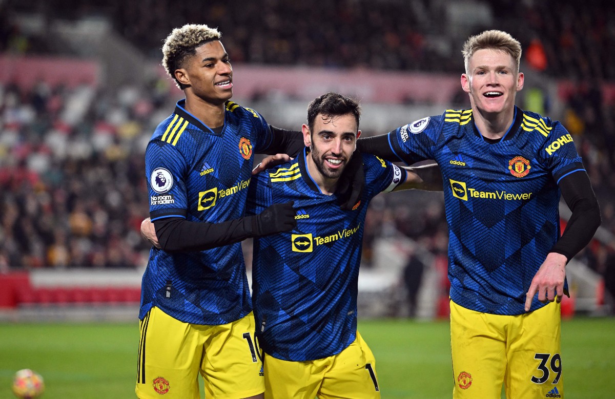 Rashford Fernandes McTominay