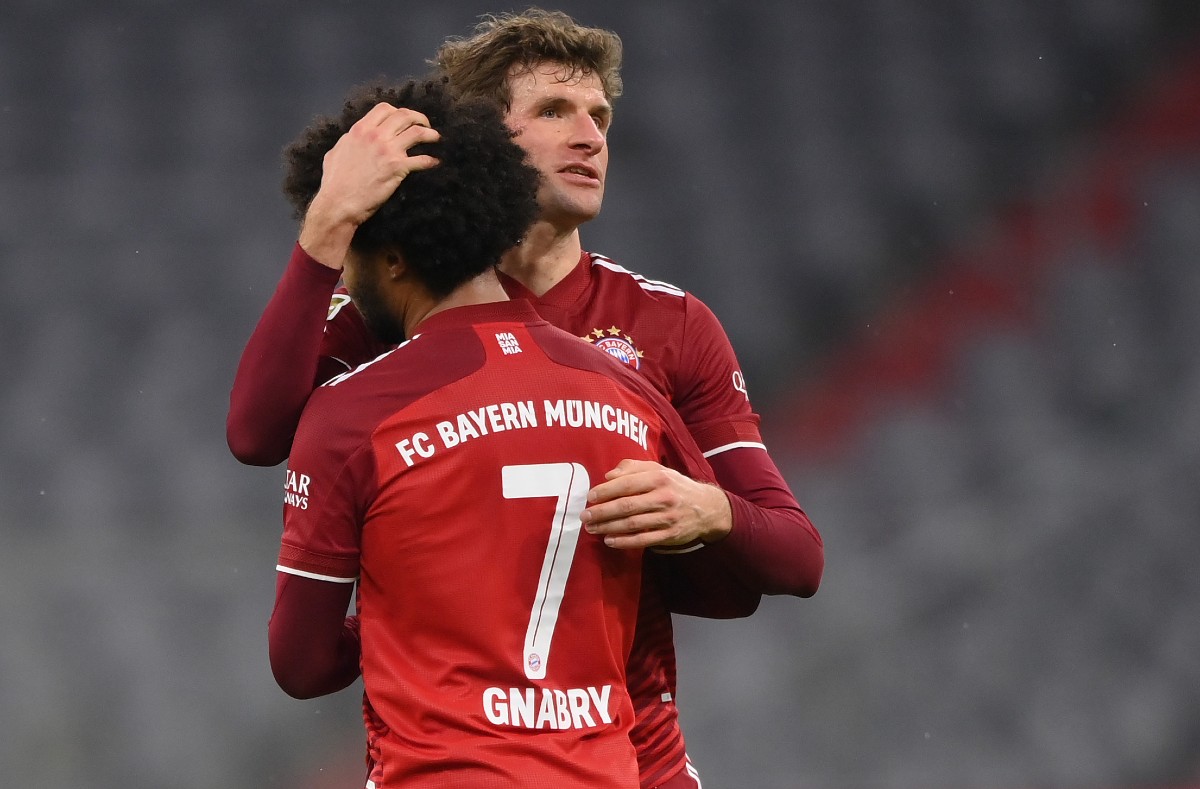 Serge Gnabry Thomas Muller