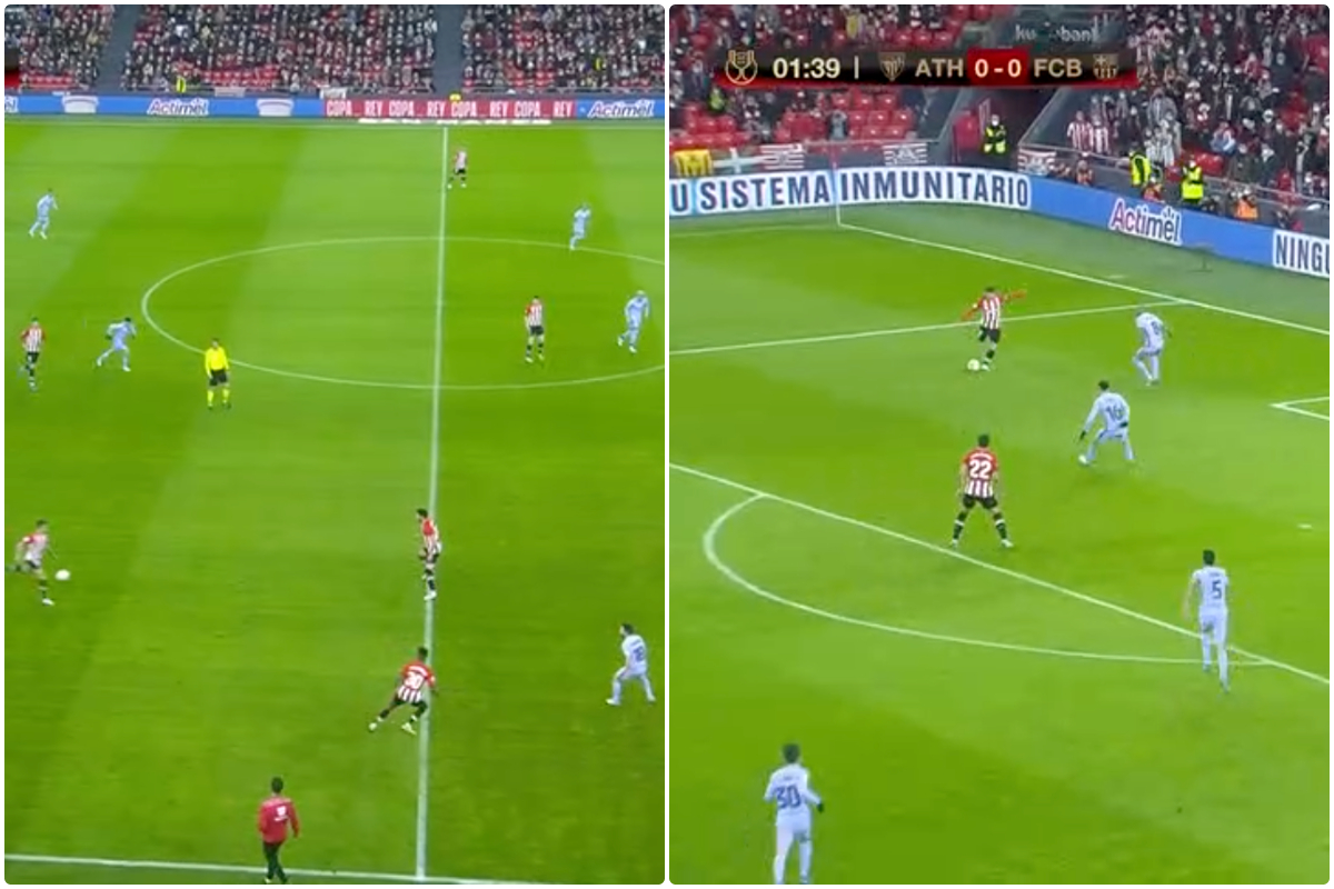 Video - Muniain scores early goal for Bilbao vs Barcelona