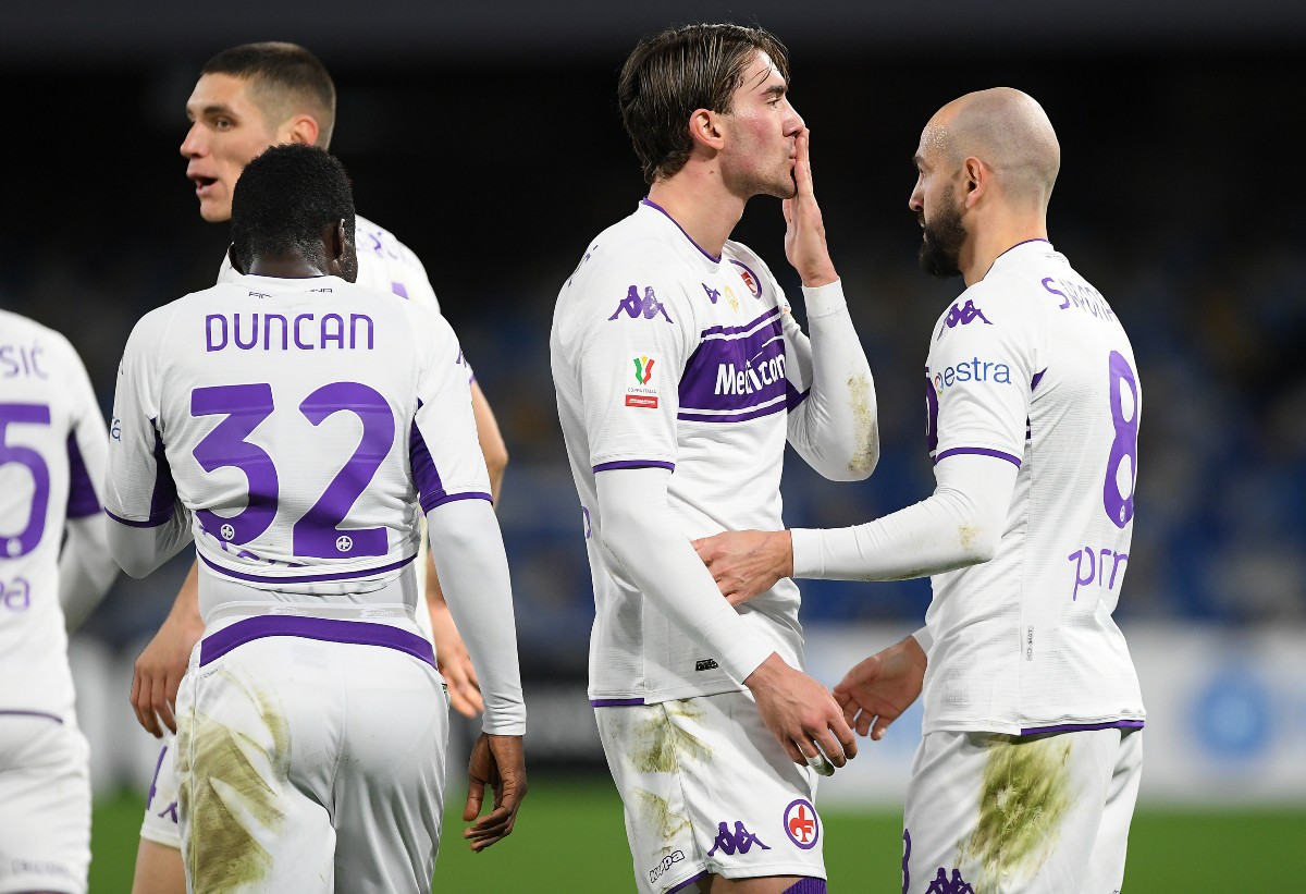 Vlahovic Duncan Fiorentina Vlahovic Duncan Fiorentina