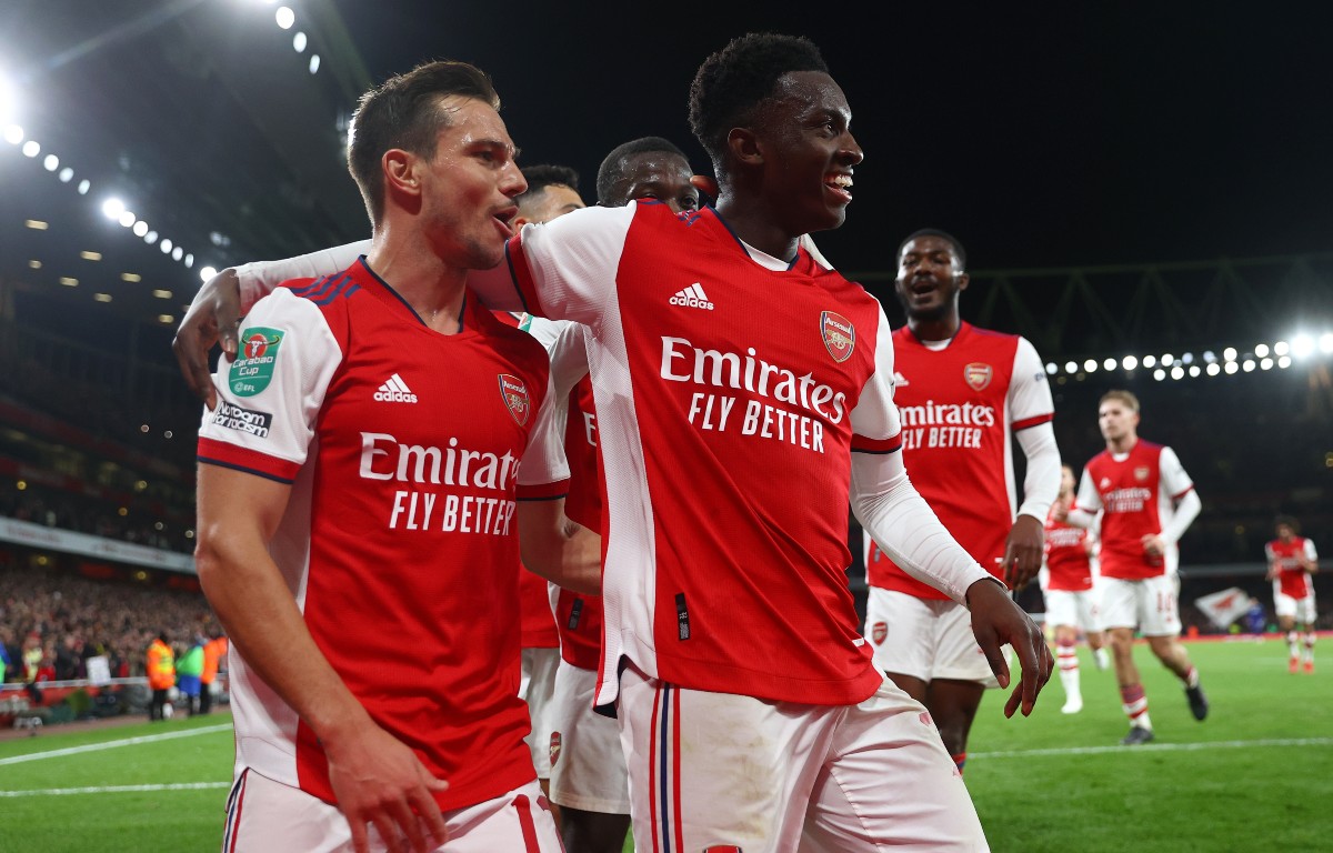 arsenal leeds cedric soares eddie nketiah