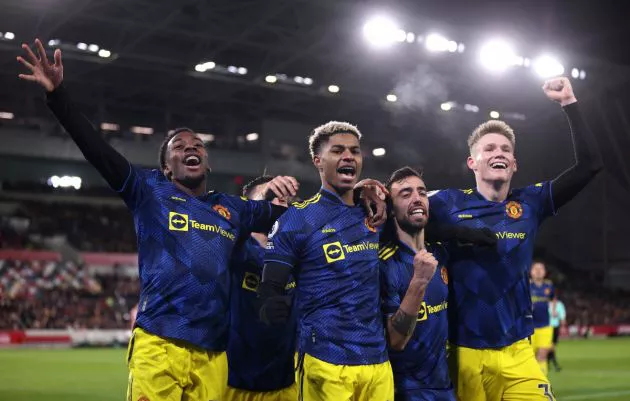 brentford man utd rashford mctominay