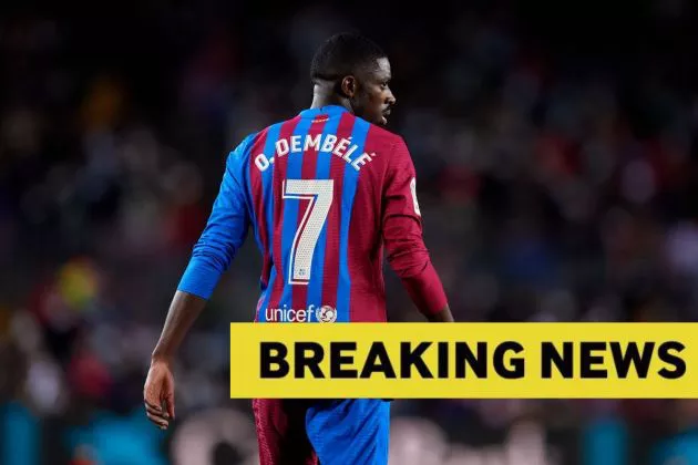 ousmane dembele breaking news