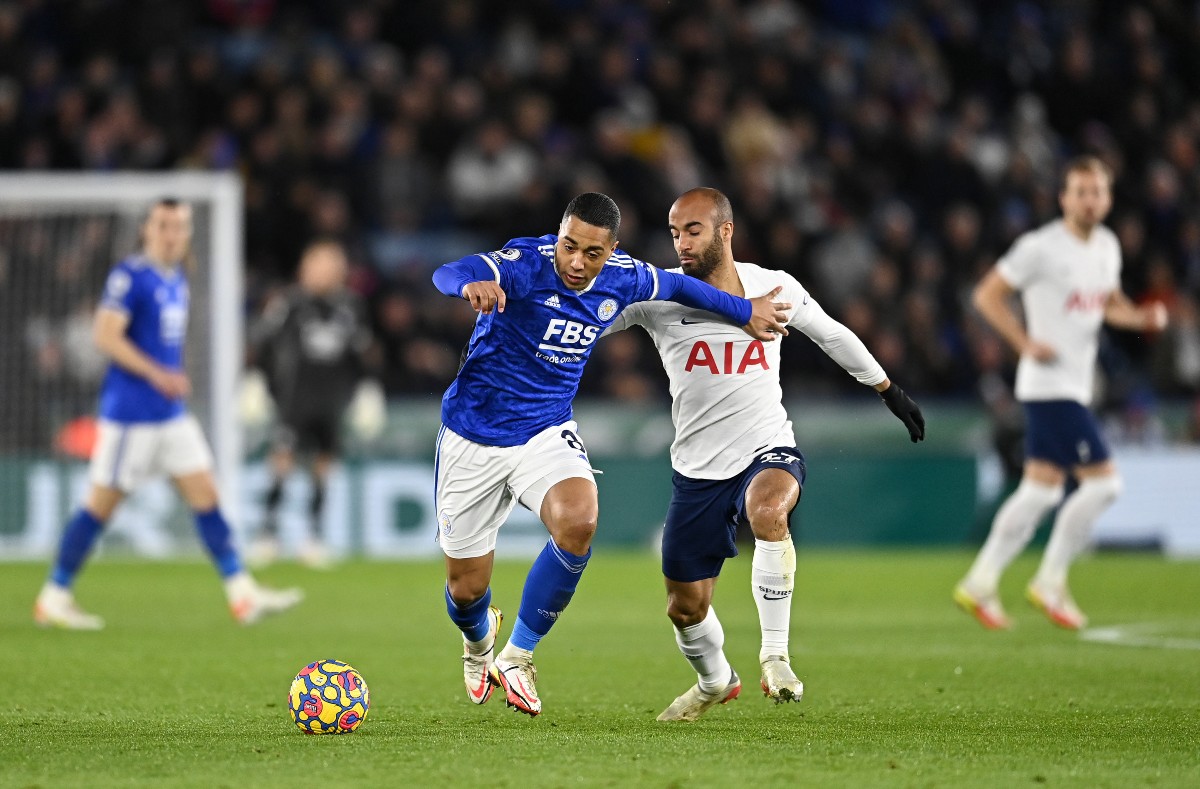 leicester tottenham tielemans moura