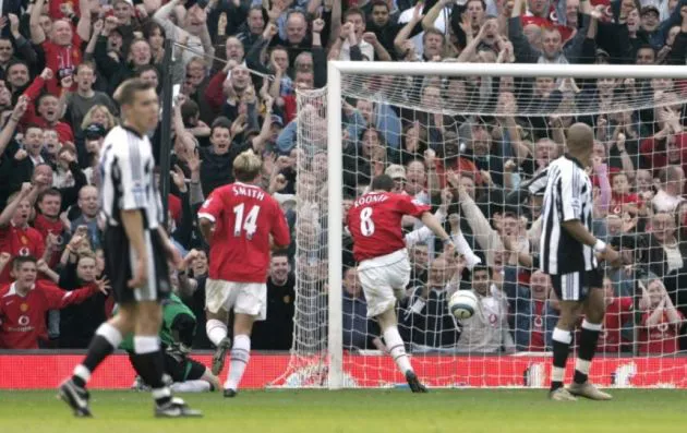 rooney vs newcastle 2005