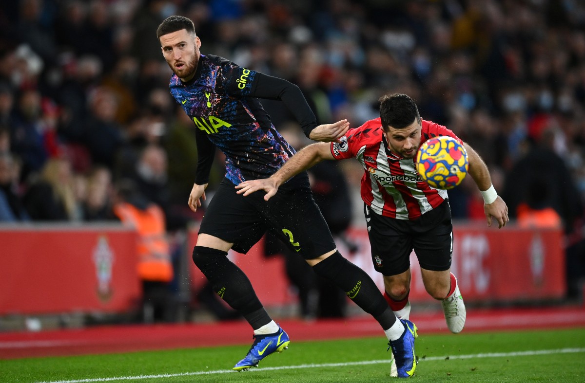 southampton tottenham matt doherty