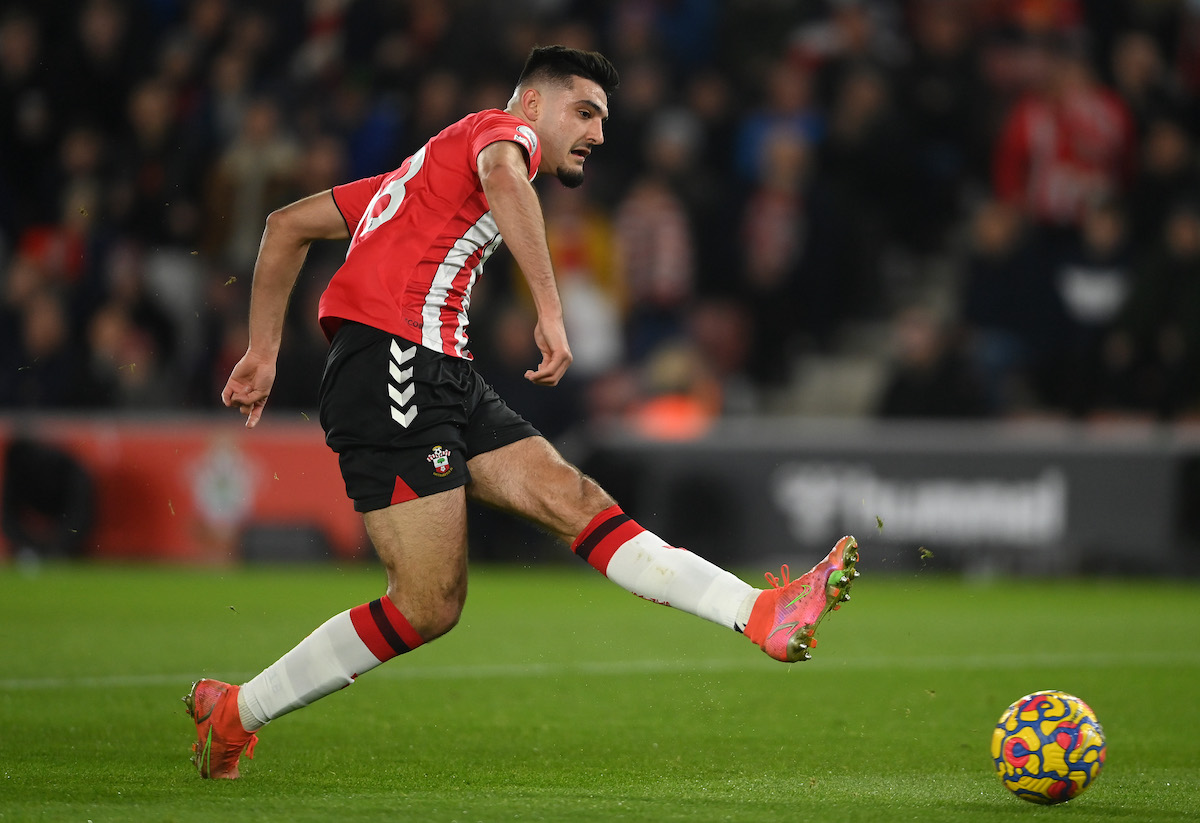 Armando Broja in action for Southampton