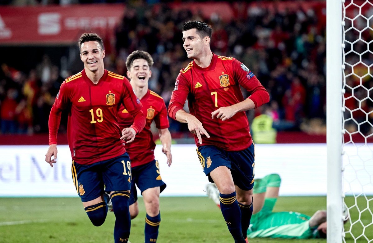 spain striker alvaro morata