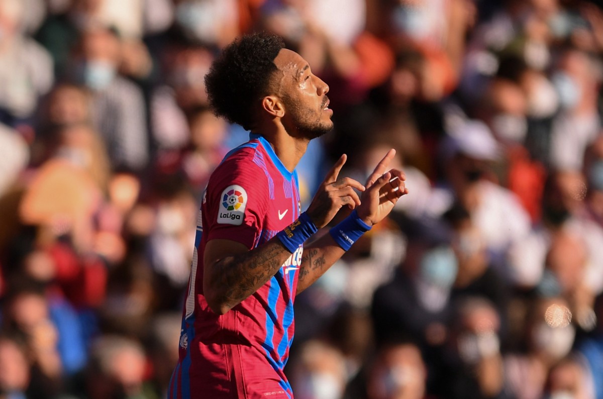 Aubameyang Barcelona Valencia Aubameyang Barcelona Valencia