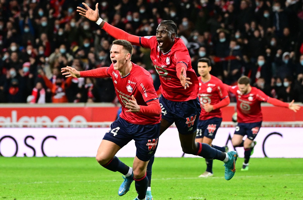 Botman celebrates vs PSG