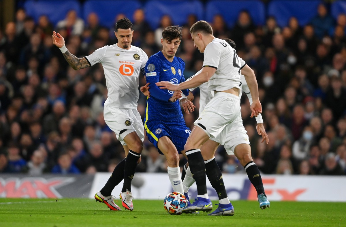 Chelsea vs Lille Havertz Botman