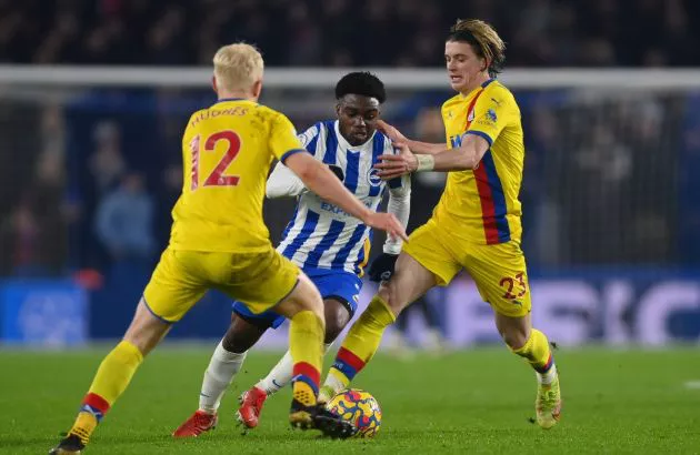Lamptey Brighton vs Crystal Palace