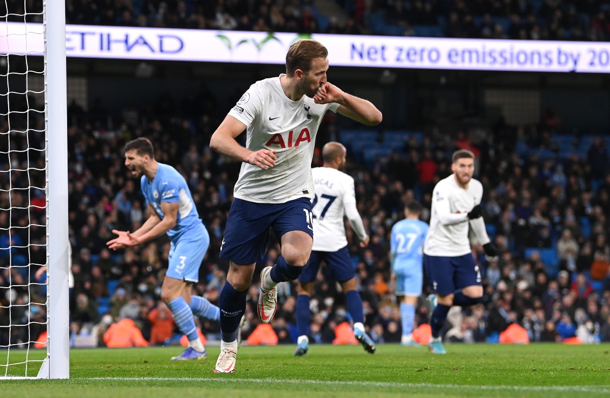 Man City 2-3 Spurs Harry Kane