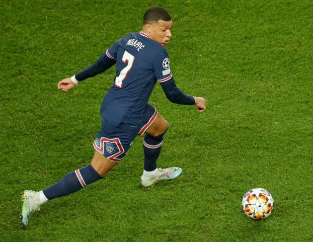 PSG Kylian Mbappe vs Real