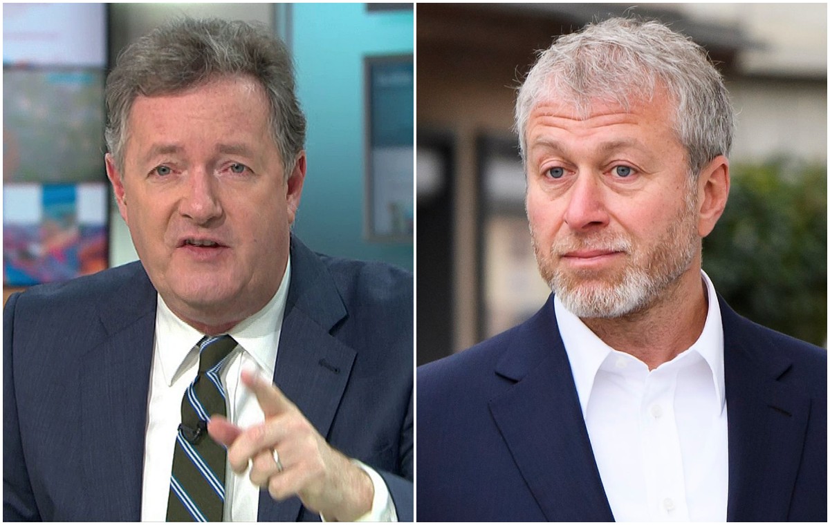 Piers Morgan and Roman Abramovich