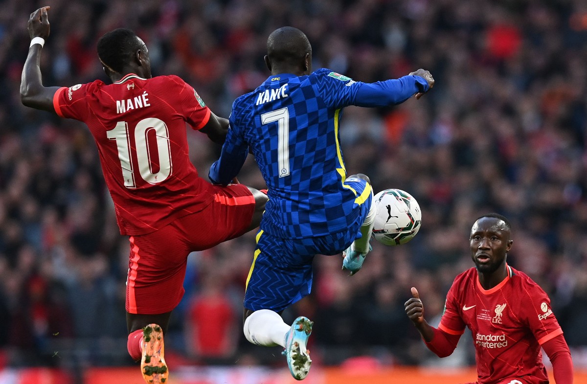 Sadio Mane N'Golo Kante Carabao