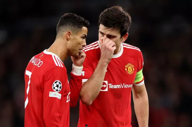 United Cristiano Ronaldo Harry Maguire