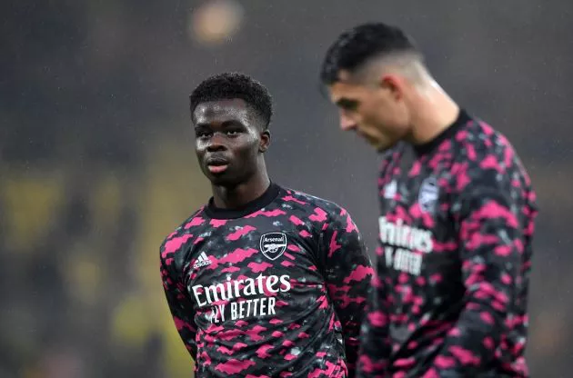 bukayo saka arsenal