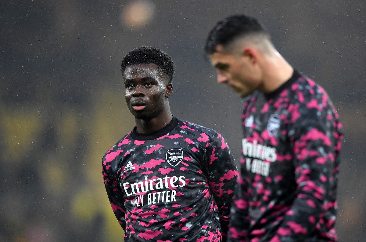 bukayo saka arsenal