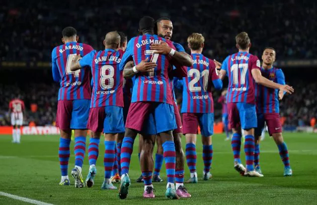 barcelona dembele depay de jong alves araujo