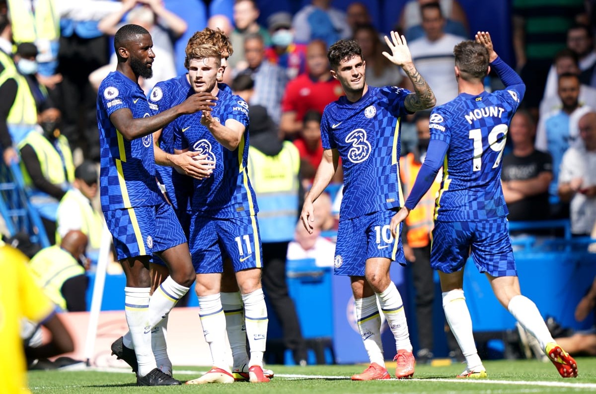 chelsea rudiger werner pulisic and mount