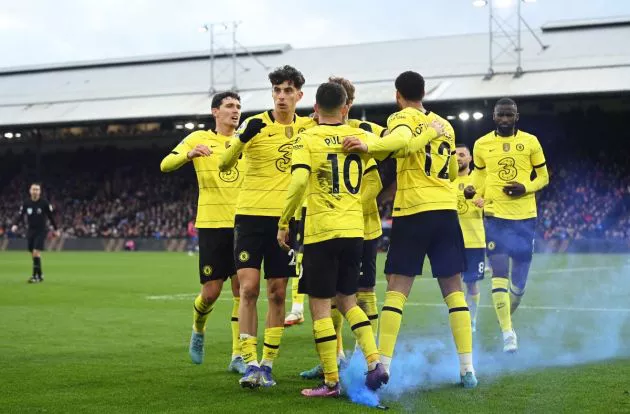 christensen havertz pulisic rudiger chelsea