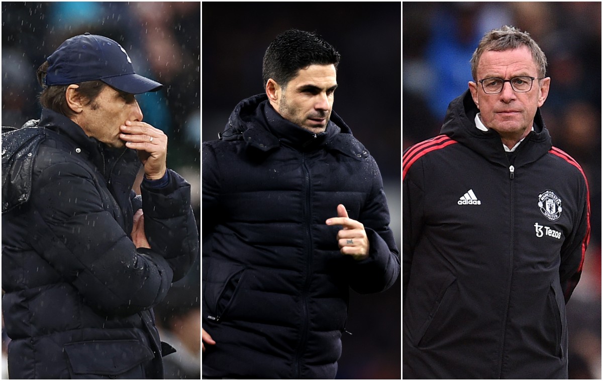 conte arteta and rangnick pics
