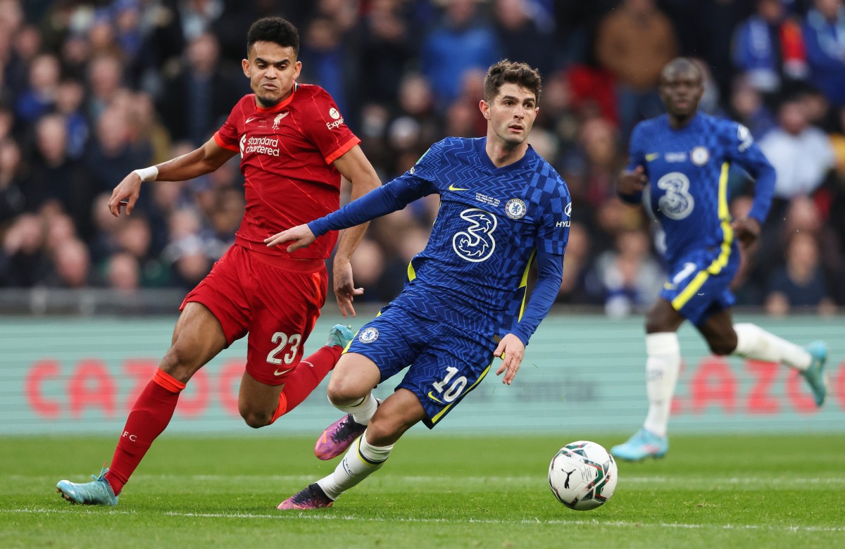 diaz pulisic liverpool chelsea