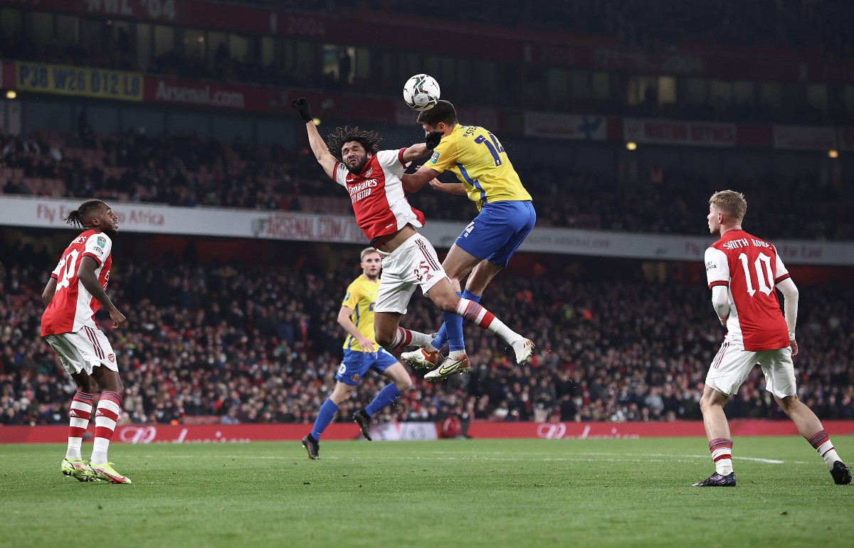 elneny smith rowe arsenal southampton