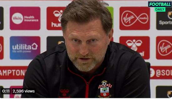 hasenhuttl on utd links