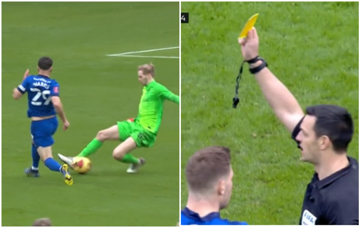 kelleher only yellow card
