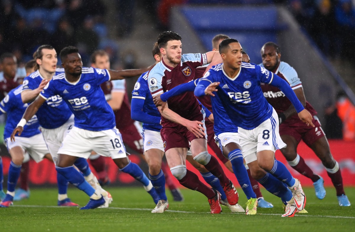 leicester city vs west ham Delan Rice vs Youri Tielemans