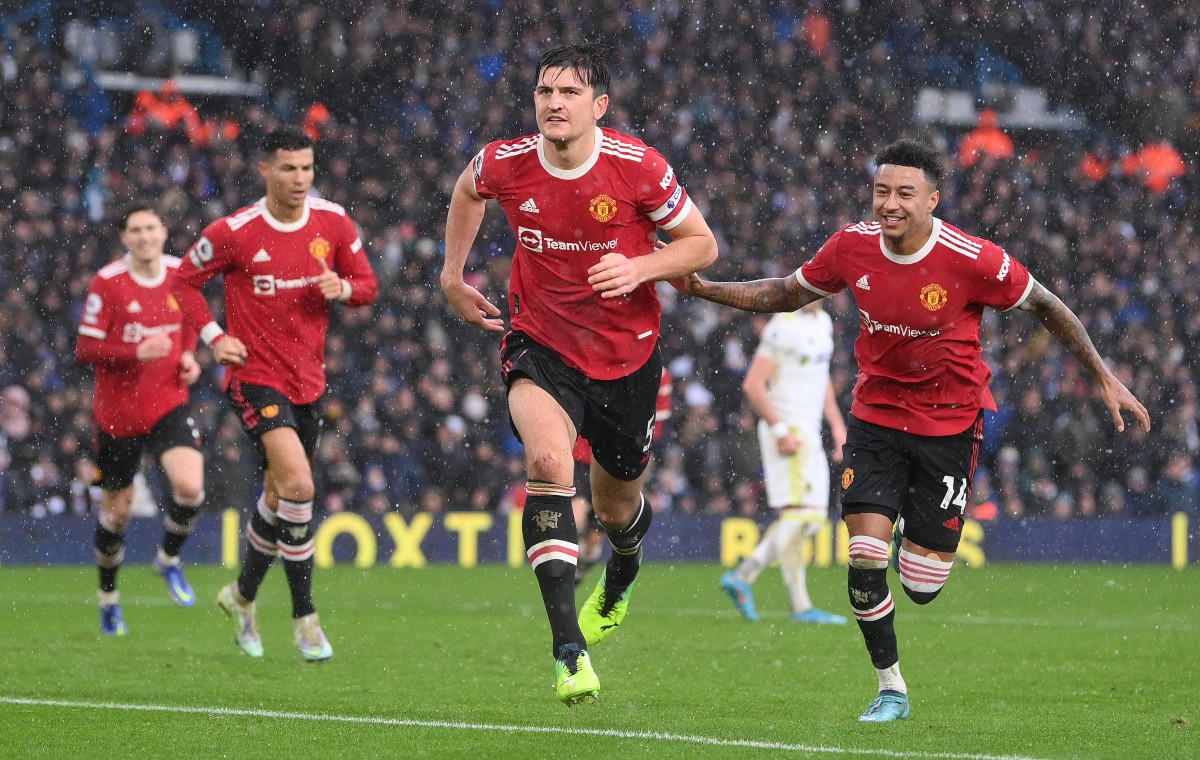 man united 4-2 leeds maguire ronaldo lingard